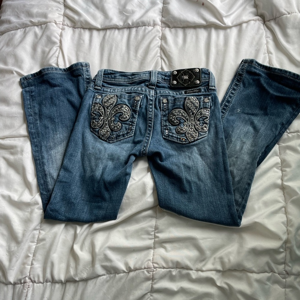 Miss me boot cut girls jeans